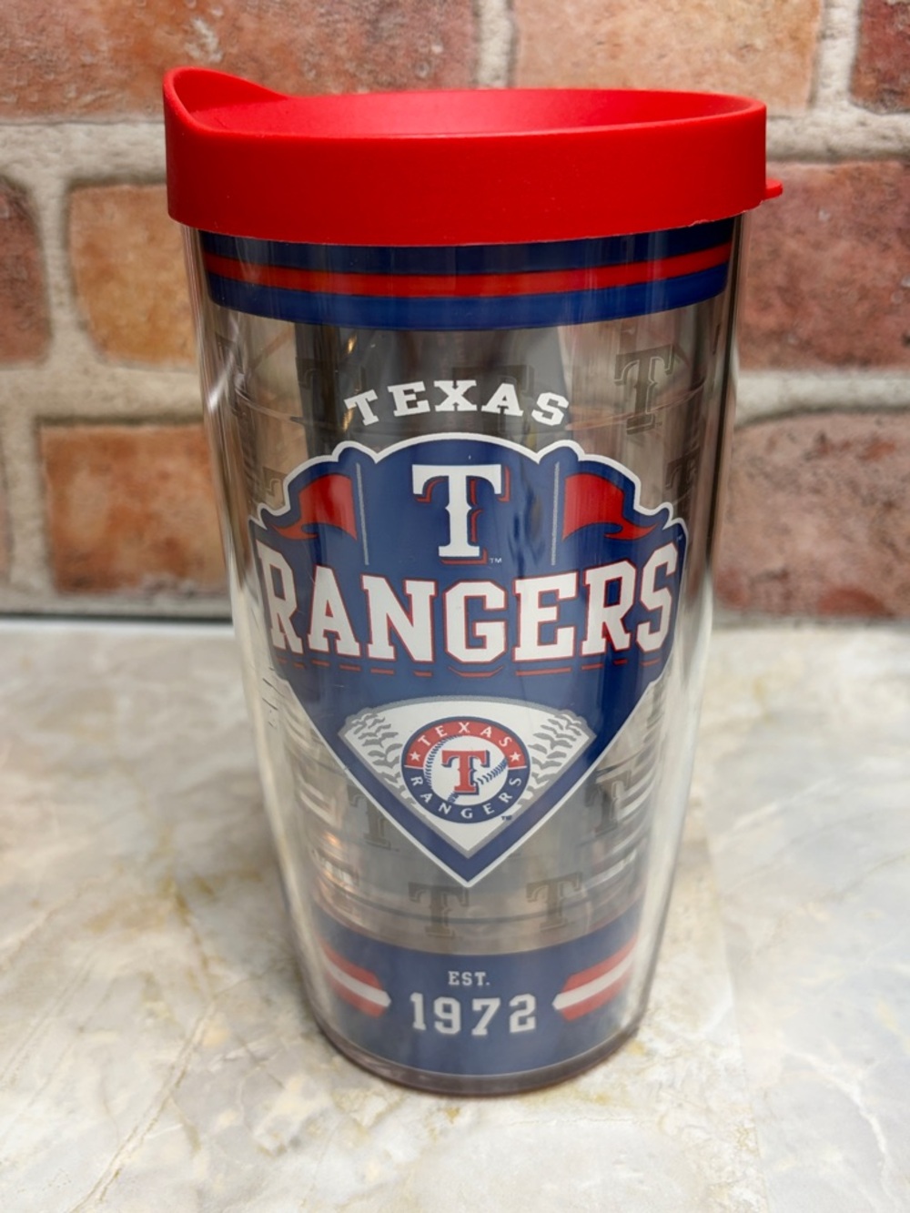 Texas Rangers insulated tervis tumbler